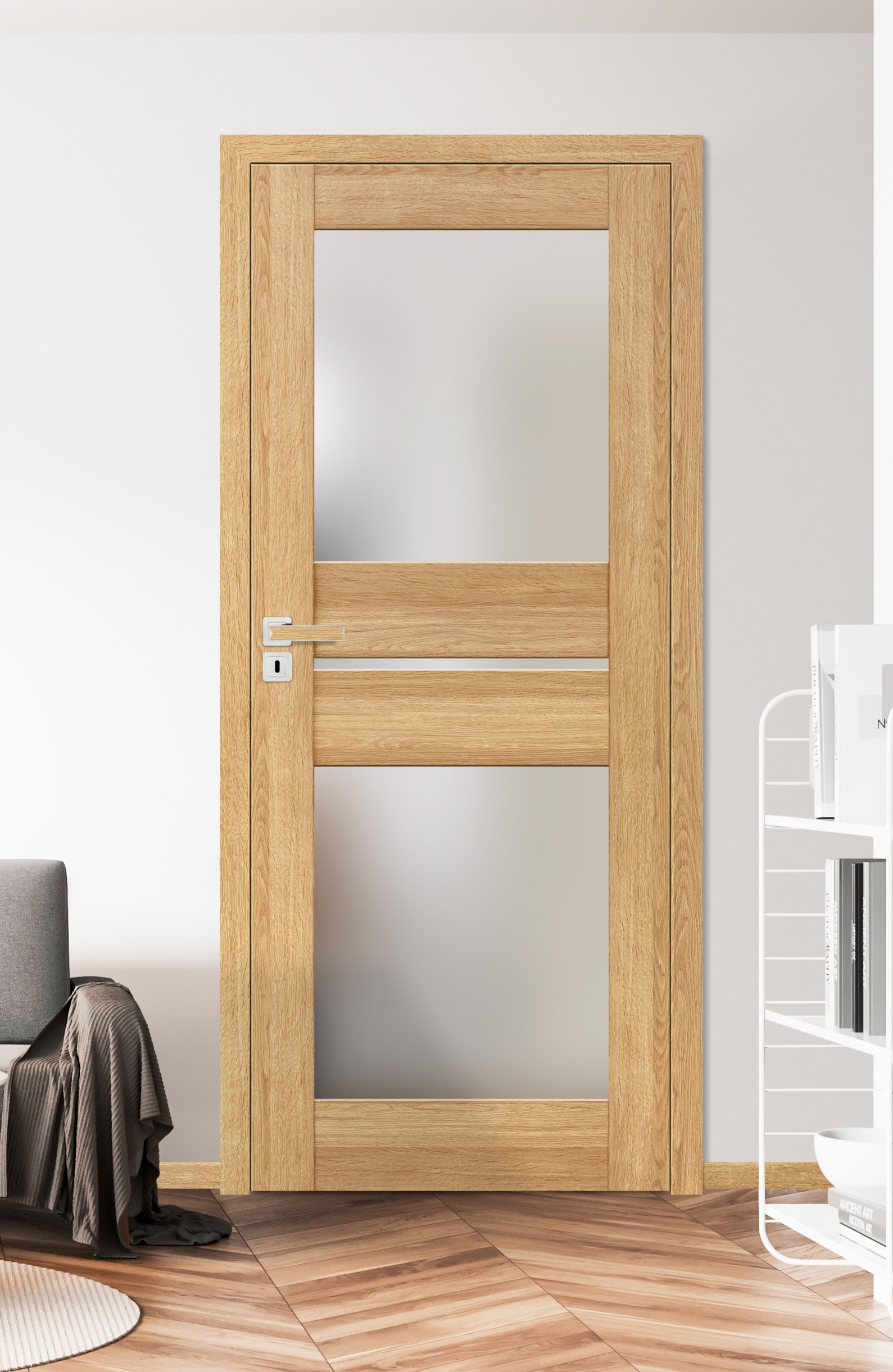 Minimal Flush Oak